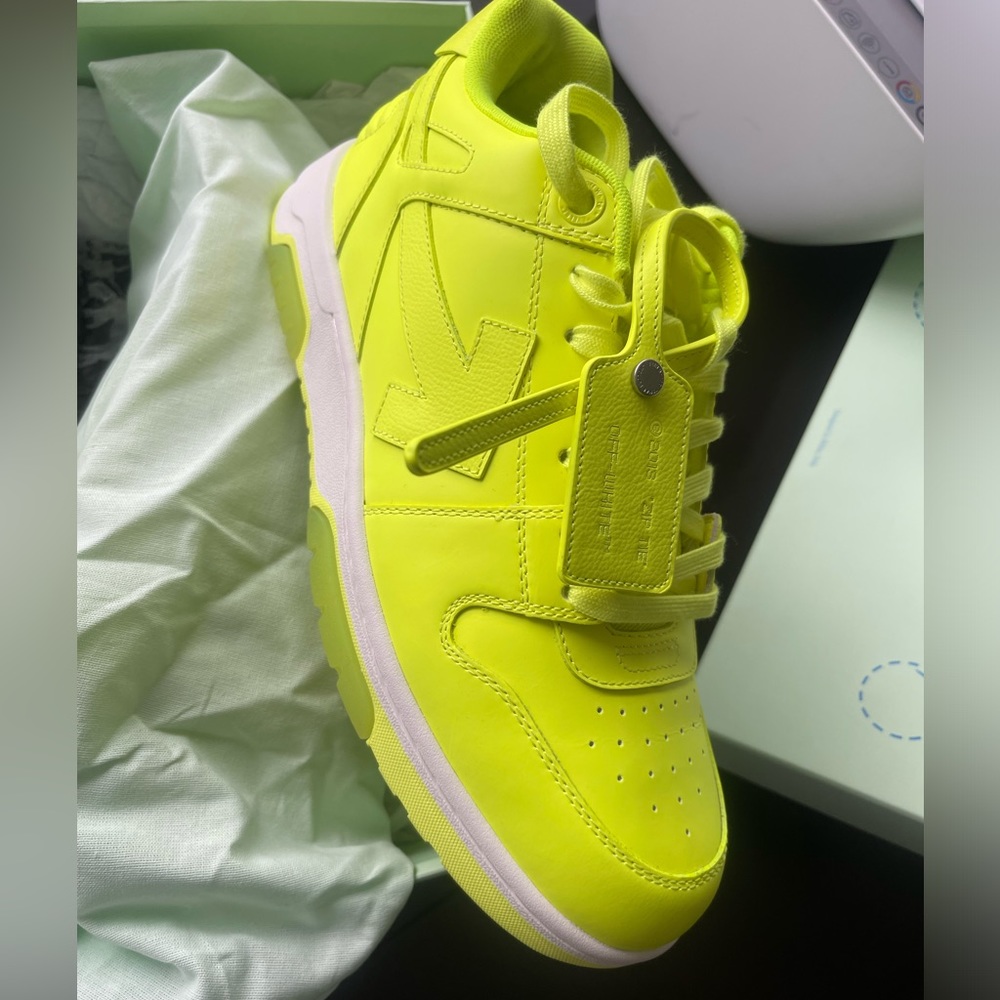Off white sneakers